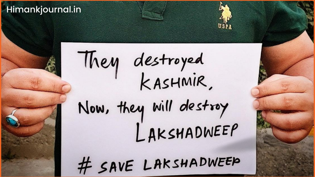 #savelakshadweep